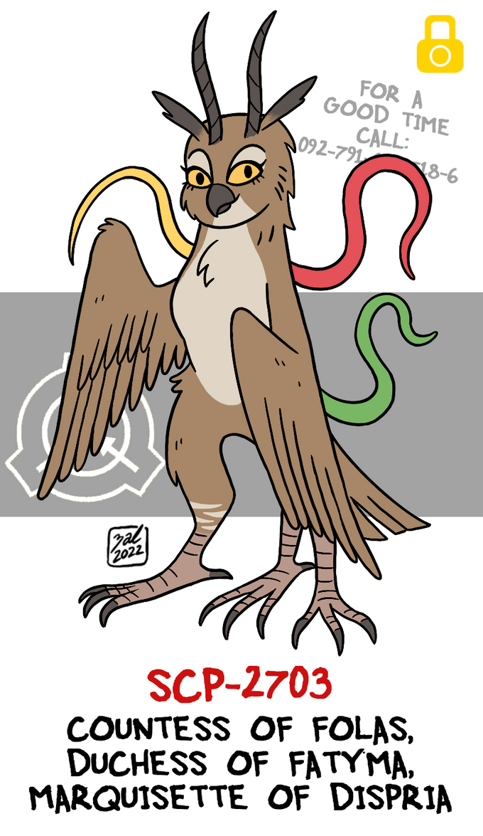 SCP-2703 by Zal-Cryptid on DeviantArt