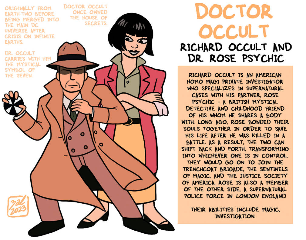 Doctor Occult by Zal-Cryptid on DeviantArt