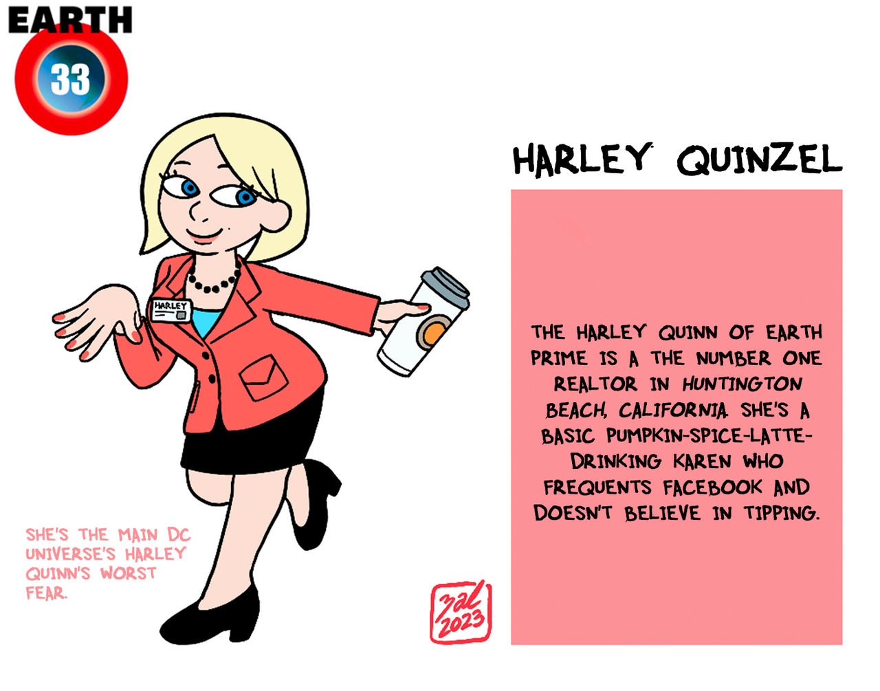 Harley Quinn (Earth-33) by Zal-Cryptid on DeviantArt