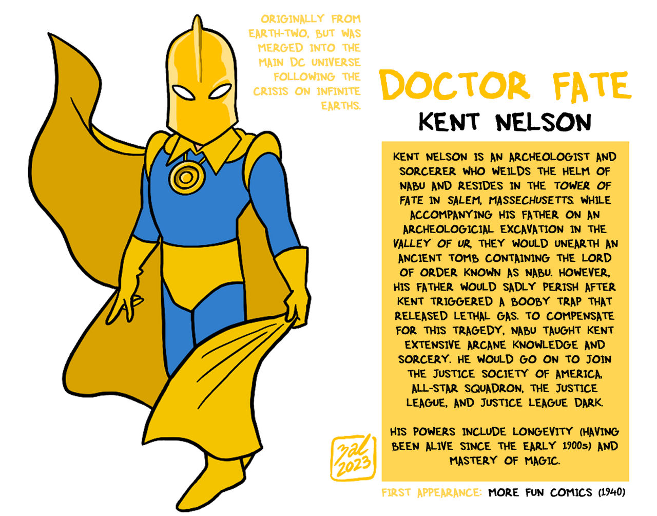 Doctor Fate (Kent Nelson) by Zal-Cryptid on DeviantArt