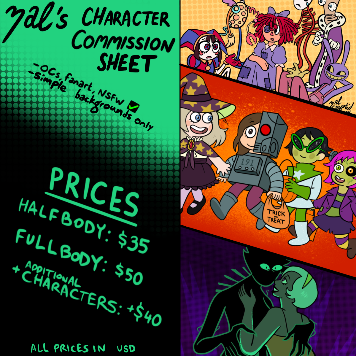 Commission sheet by Zal-Cryptid on DeviantArt