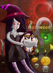 Happy Halloween from Marceline and Sanacha