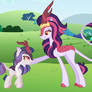 kirinverse/ twilight and her daughter