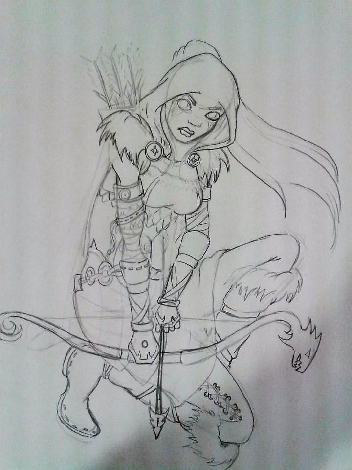 Nord Theme Ranger Example Nord Ranger Sketch by FrankenFoxxy on DeviantArt