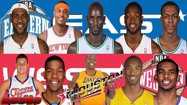 NBA All Star 2013 Starters