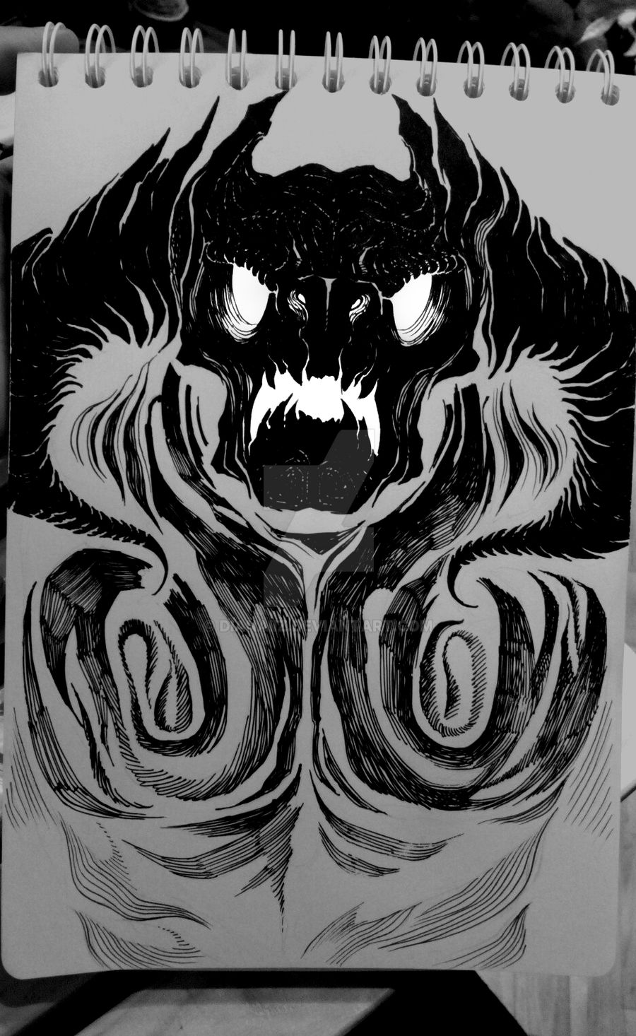 Balrog sketch by dianaiiz on DeviantArt