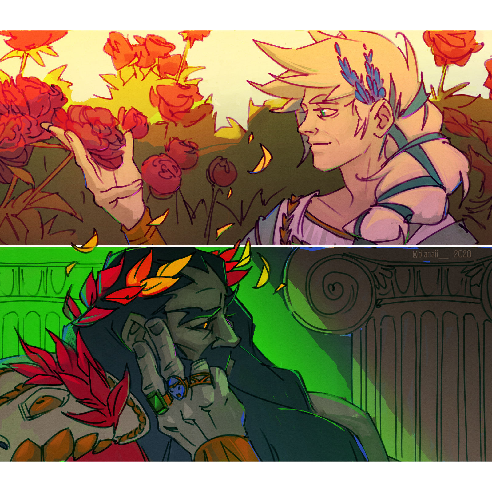 Hades And Persephone By Dianaiiz On DeviantArt hades-and-persephone-by-dianaiiz-on-deviantart