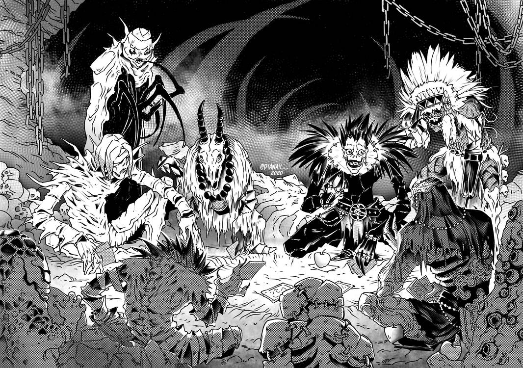 Gods Of Death Death Note Zine By Dianaiiz On Deviantart Gods Of Death Death Note Zine By Dianaiiz On Deviantart