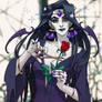 Nyx as Morticia Addams