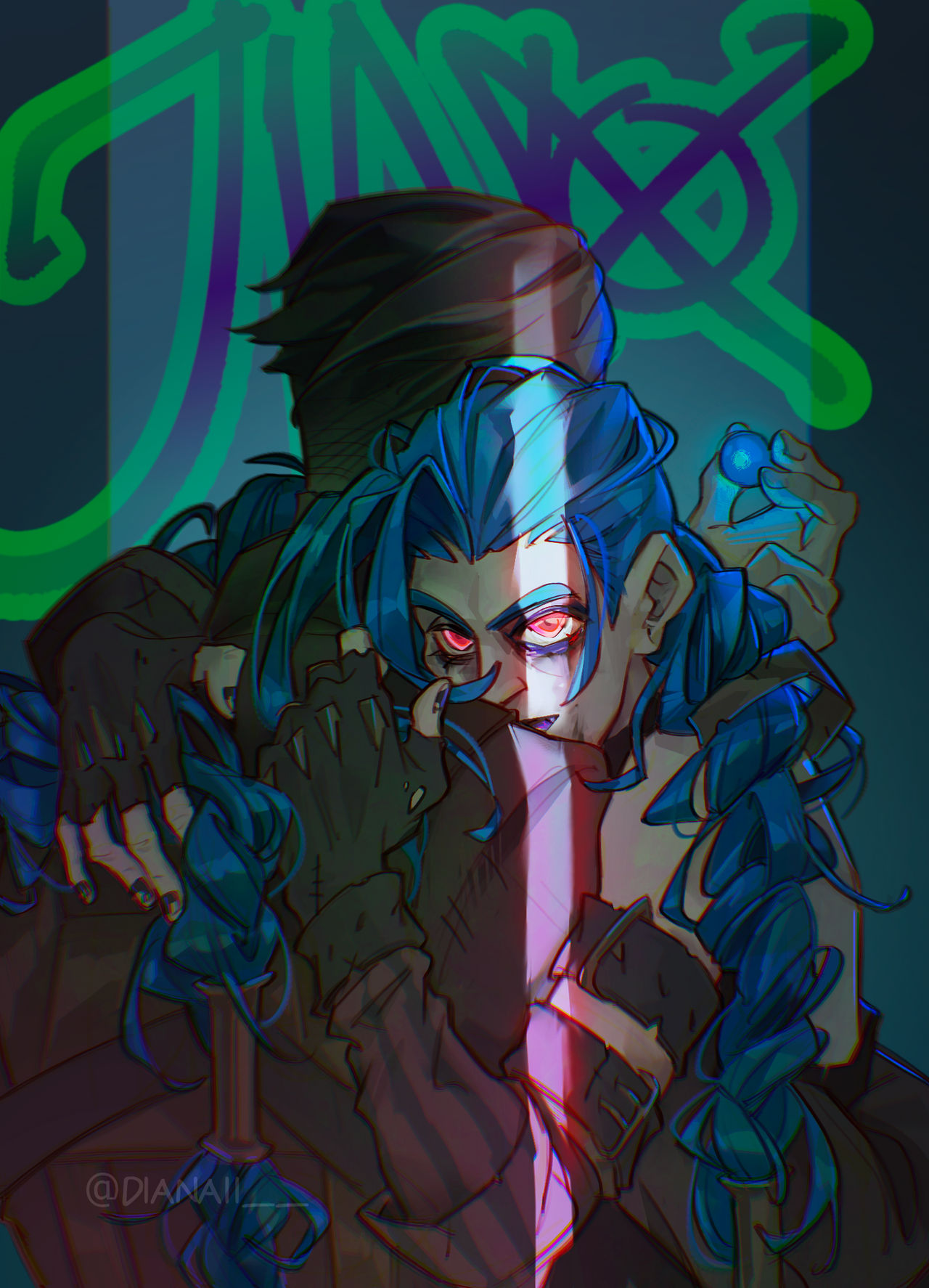Powder and Silco by dianaiiz on DeviantArt