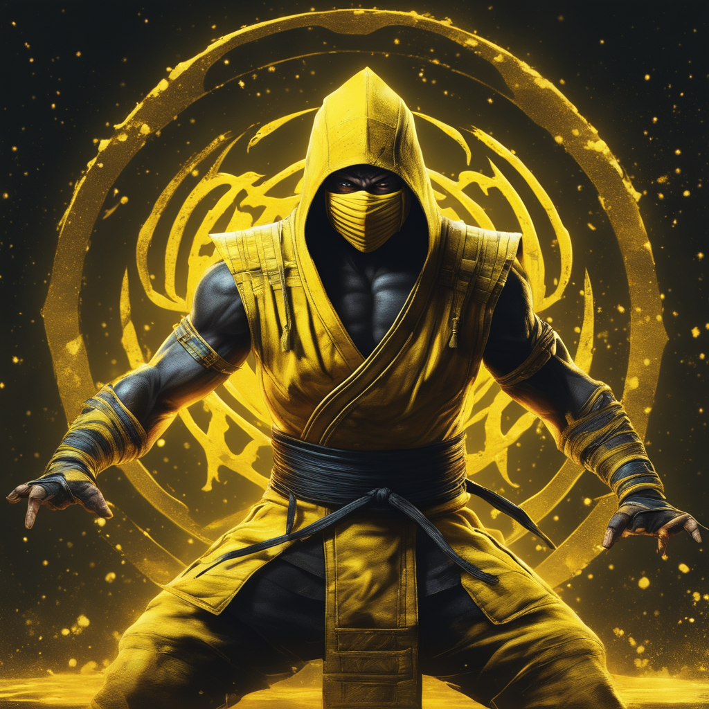 Yellow ninja by Jjr3cLuger2400KTL on DeviantArt