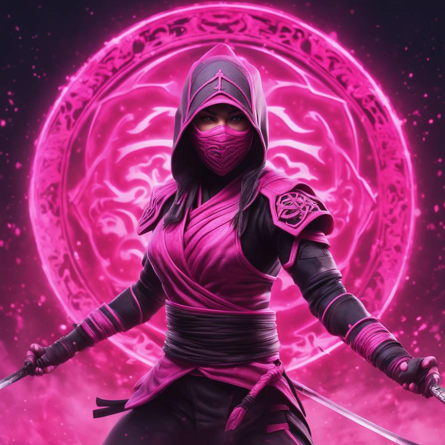 Pink ninja by Jjr3cLuger2400KTL on DeviantArt