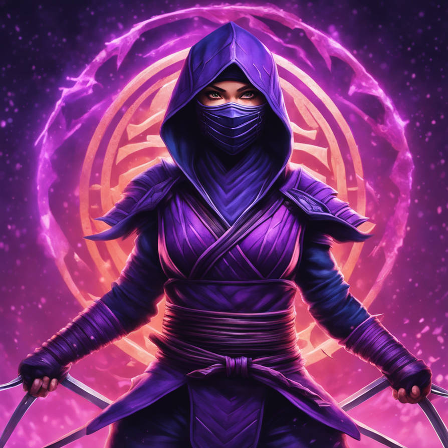 Purple ninja by Jjr3cLuger2400KTL on DeviantArt