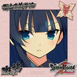 Ikaruga Portrait - Mini Poster - Senran Kagura