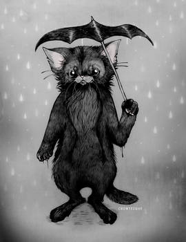 Umbrella Kitten 2
