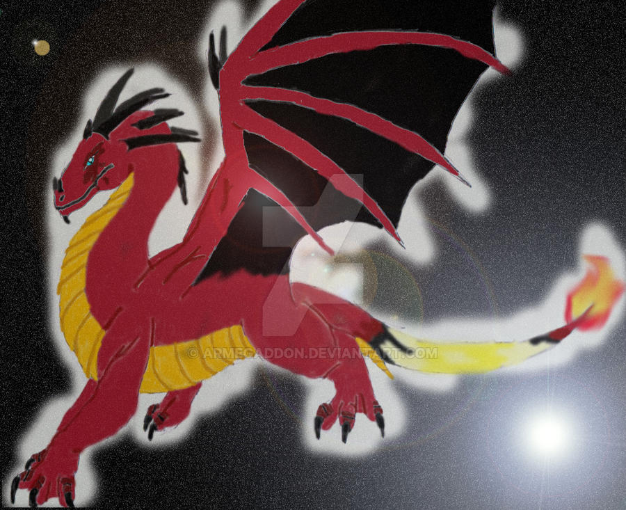 Fire Dragon by Armegaddon on DeviantArt