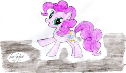 Pinkie Pie Watercolour Finished