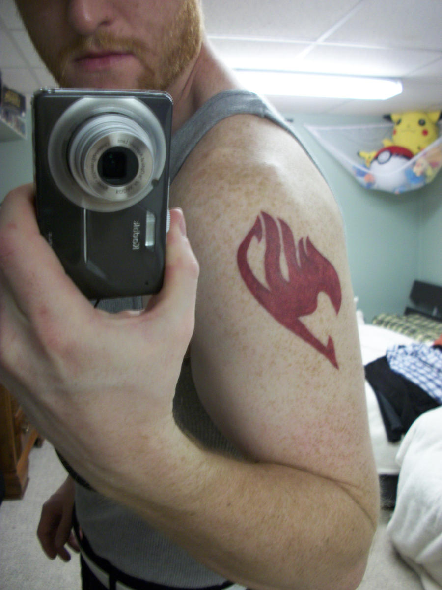 My First Tattoo Fairy Tail Emblem By Timinsk On Deviantart