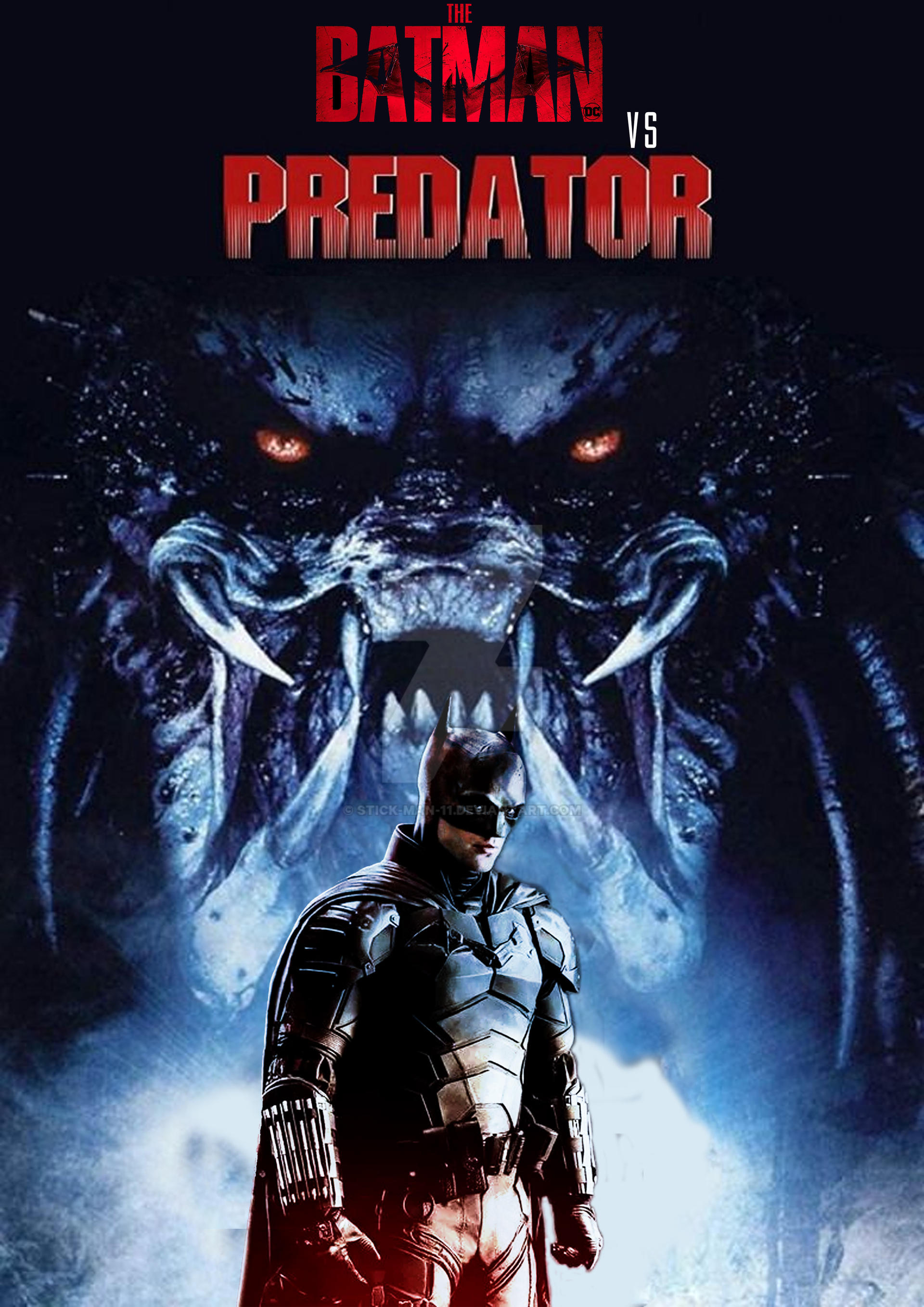 The Batman vs Predator by stick-man-11 on DeviantArt