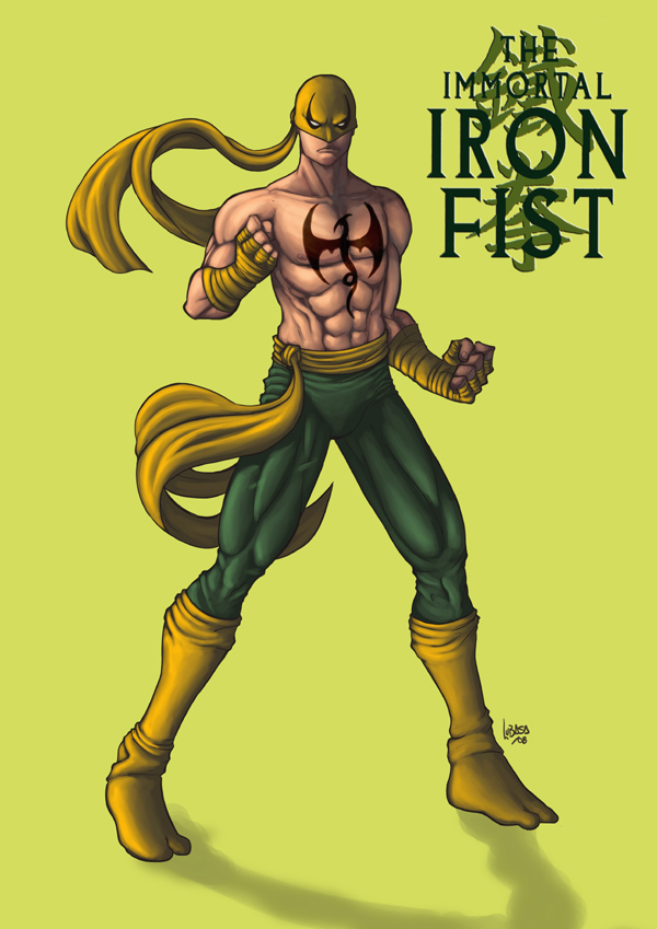 iron fist comiss