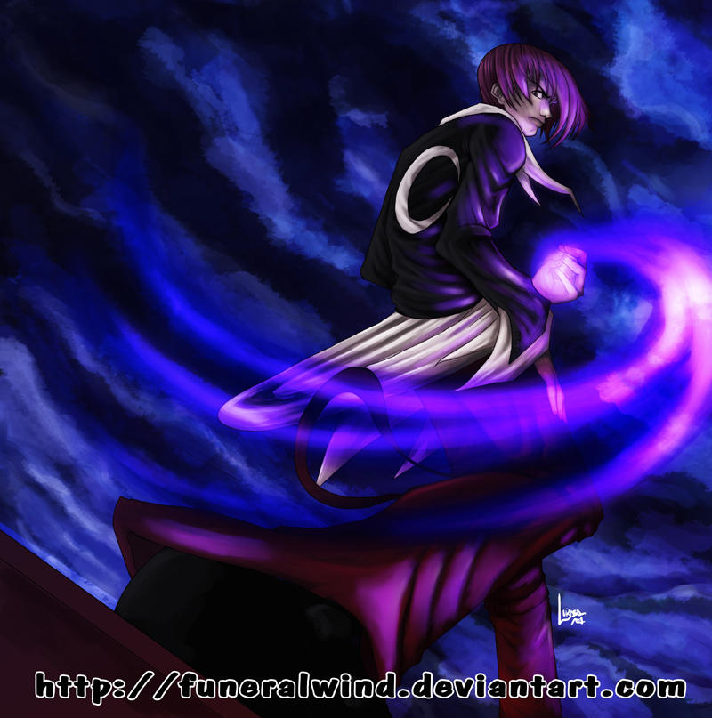 Iori Yagami Owner Blue Flame Eclipse Stock Illustration by ©faissaly1  #376589532