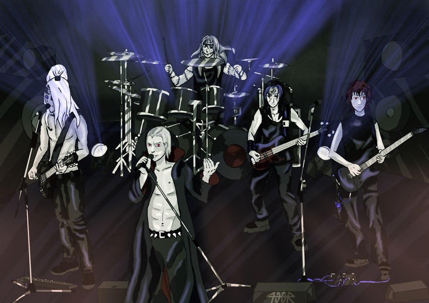 Akatsuki band by Mikurasilent on DeviantArt Akatsuki band by Mikurasilent on DeviantArt