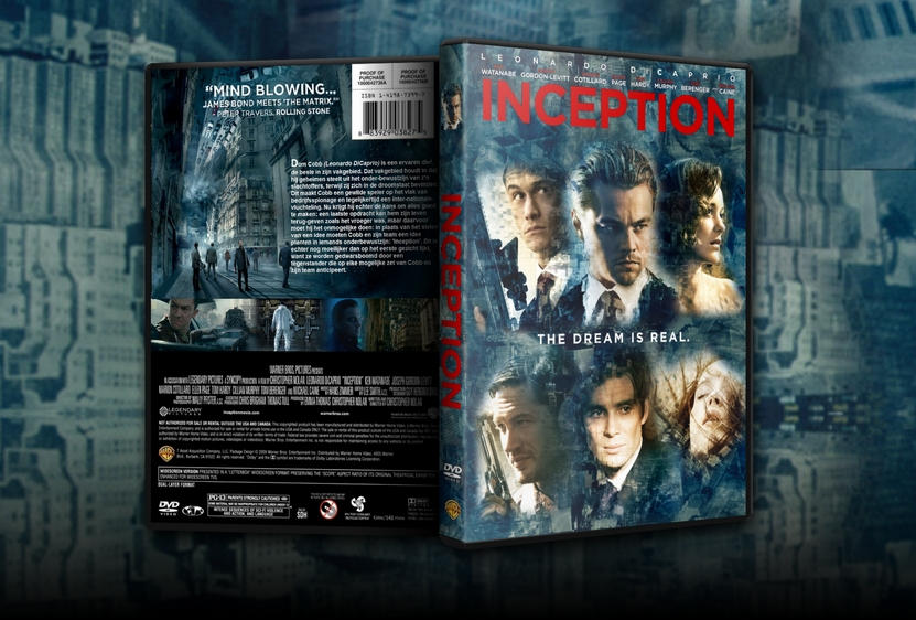 Inception DVD Cover Preview by Mike1306 on DeviantArt