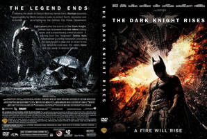 The Dark Knight Rises DVD Cover: A Fire Will Rise