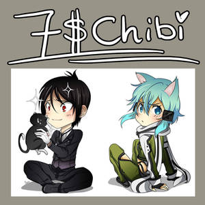 :: 7 $ :: CHIBI COMMISSIONS SAMPLE :: OPEN ::