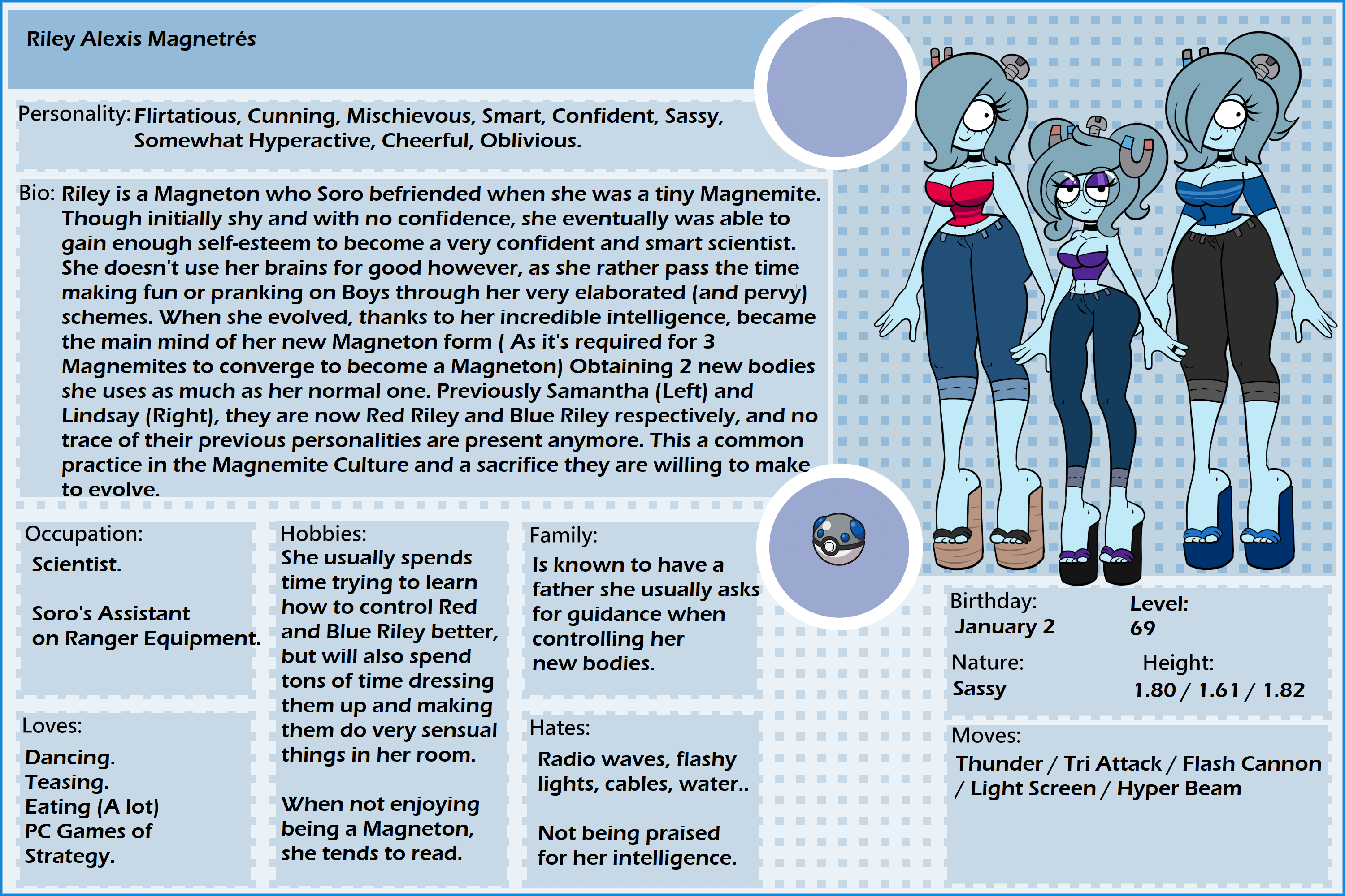 Riley Bio Riley - Bio by Soropin on DeviantArt