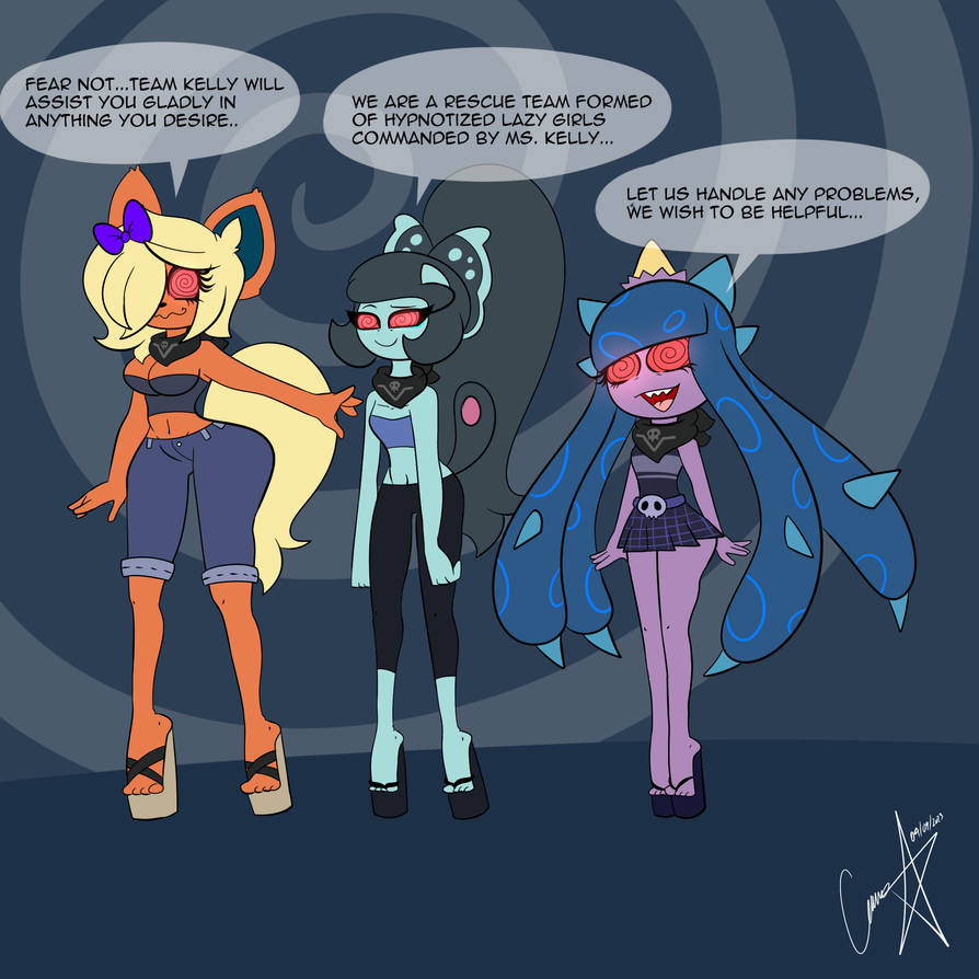 Kelly Raspberry Team Team Kelly at your Service! by Soropin on DeviantArt