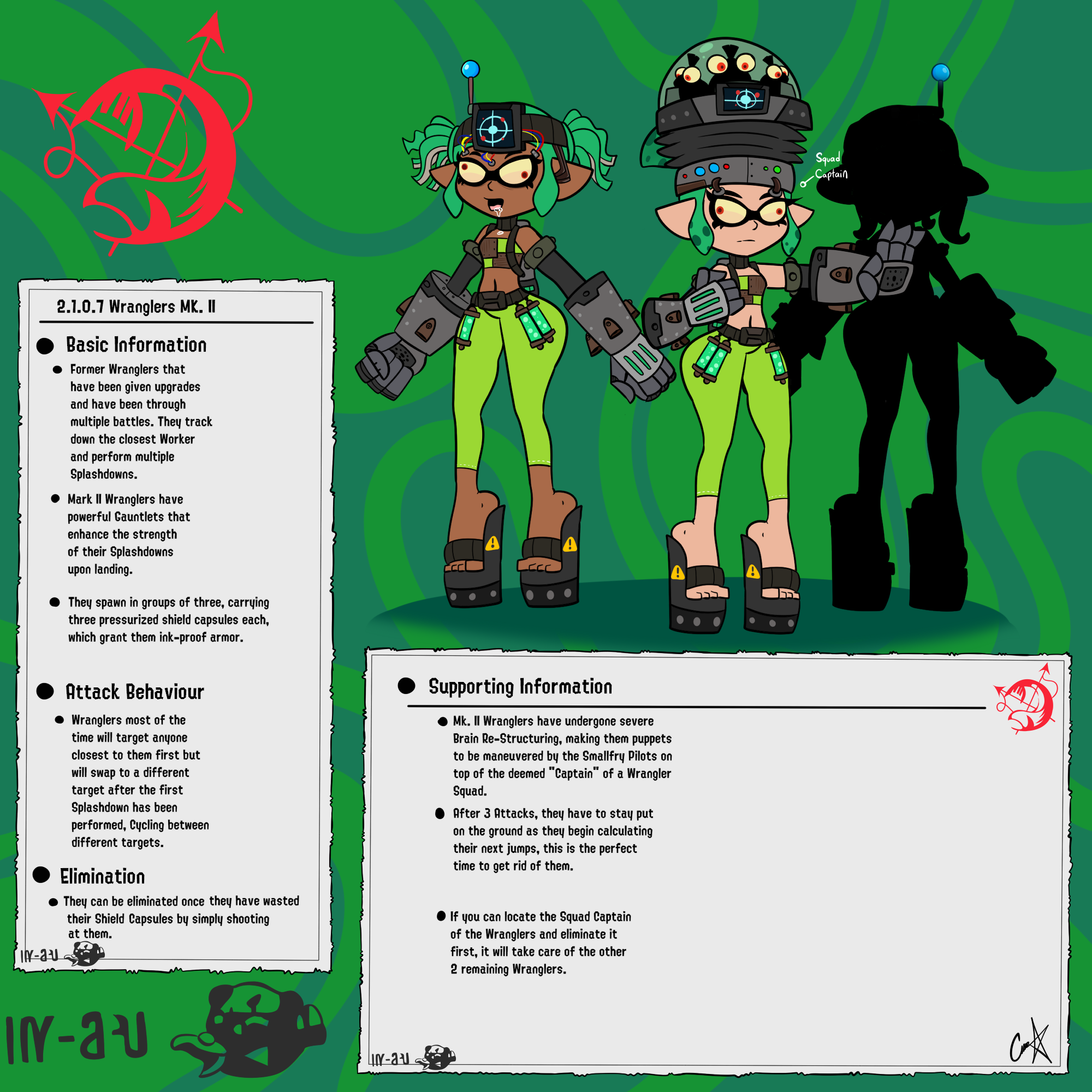Deviantart Wranglers Salmonids 2.1.0.7 Wranglers MK II by Soropin on DeviantArt