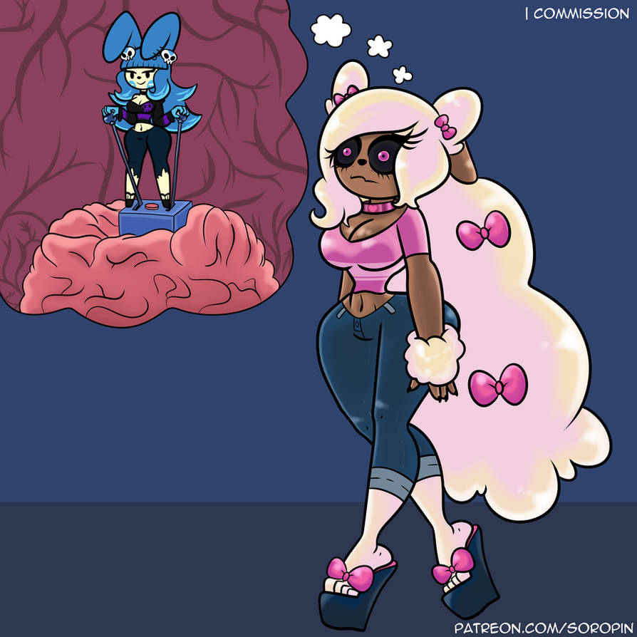 Body Control Cartoon -Commission- Body Control! by Soropin on DeviantArt