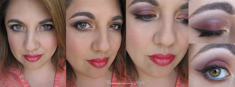 Ruby Sunset Makeup