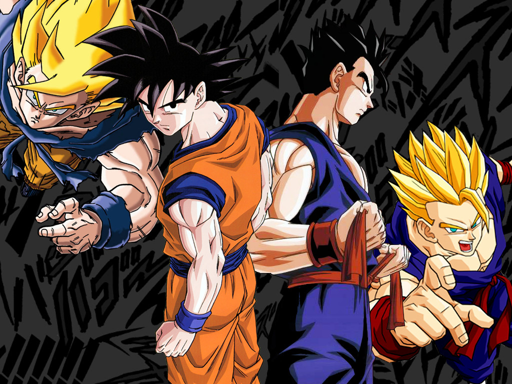 Goku & Gohan Dragon Ballz 4k Wallpaper 
