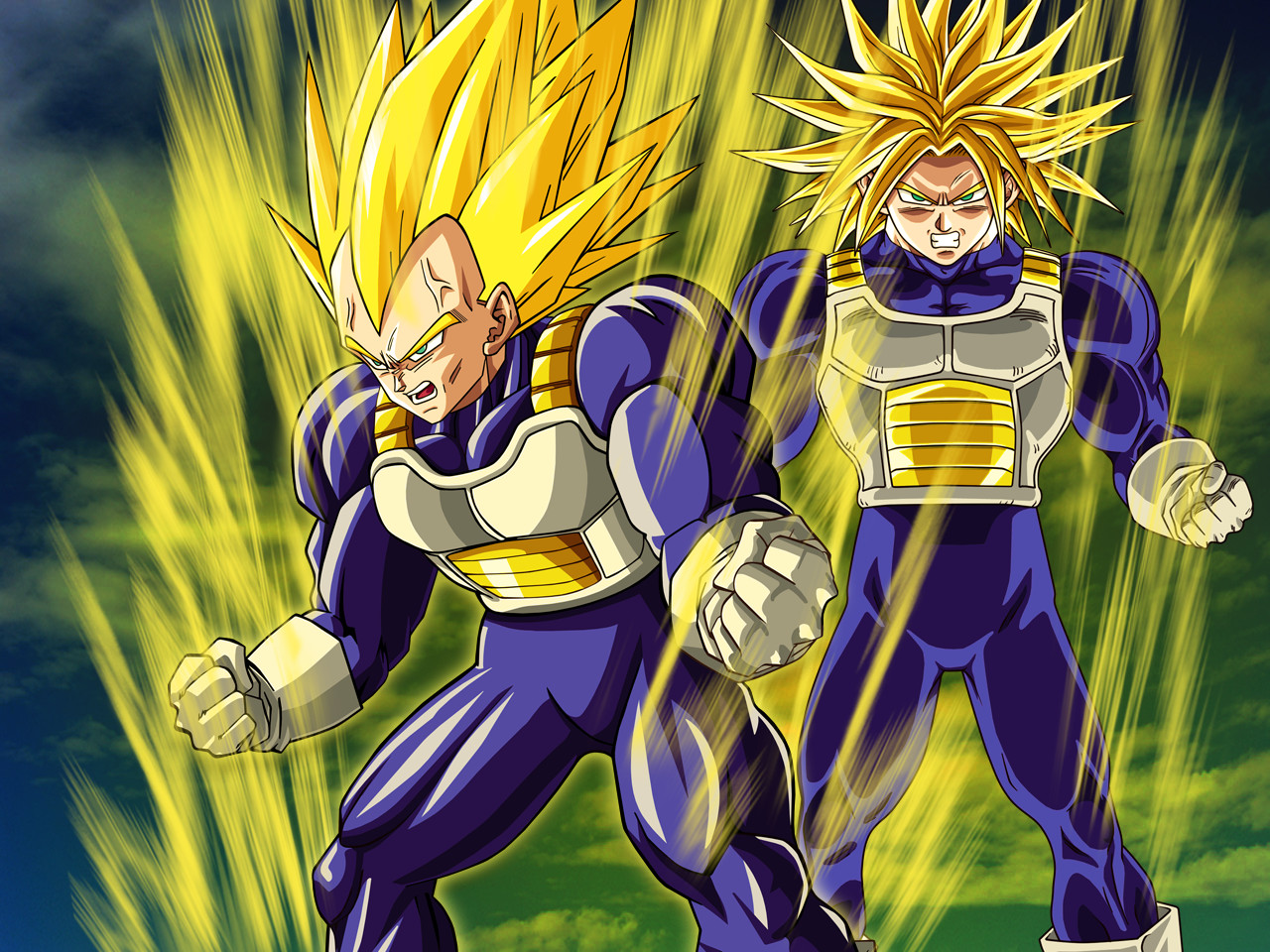 Wallpaper Dragon Ball Z Super Saiyans by Dony910 on DeviantArt