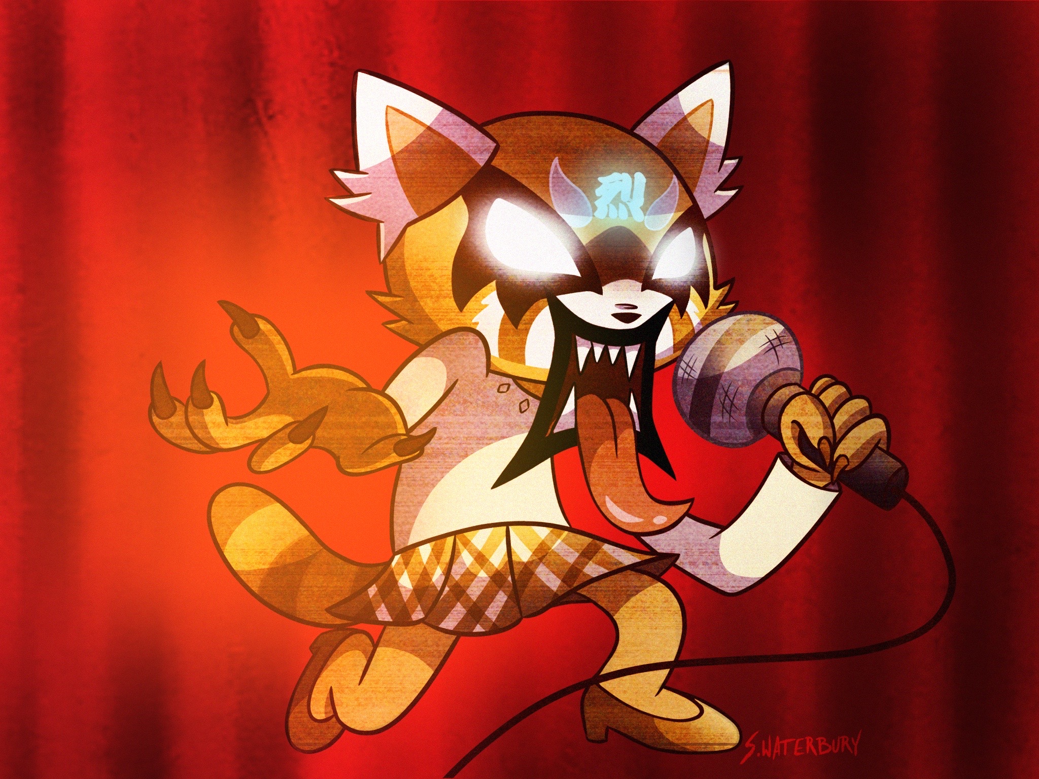Aggressive Retsuko Retsuko Rage (original) by CorruptedCartoonist on DeviantArt