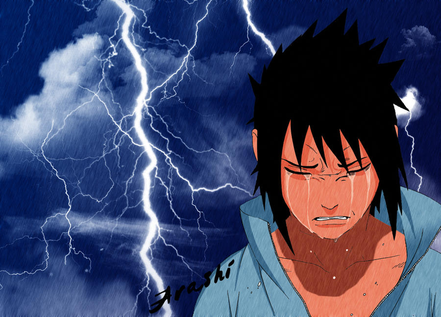Sasuke Crying by ArashiSama1 on DeviantArt