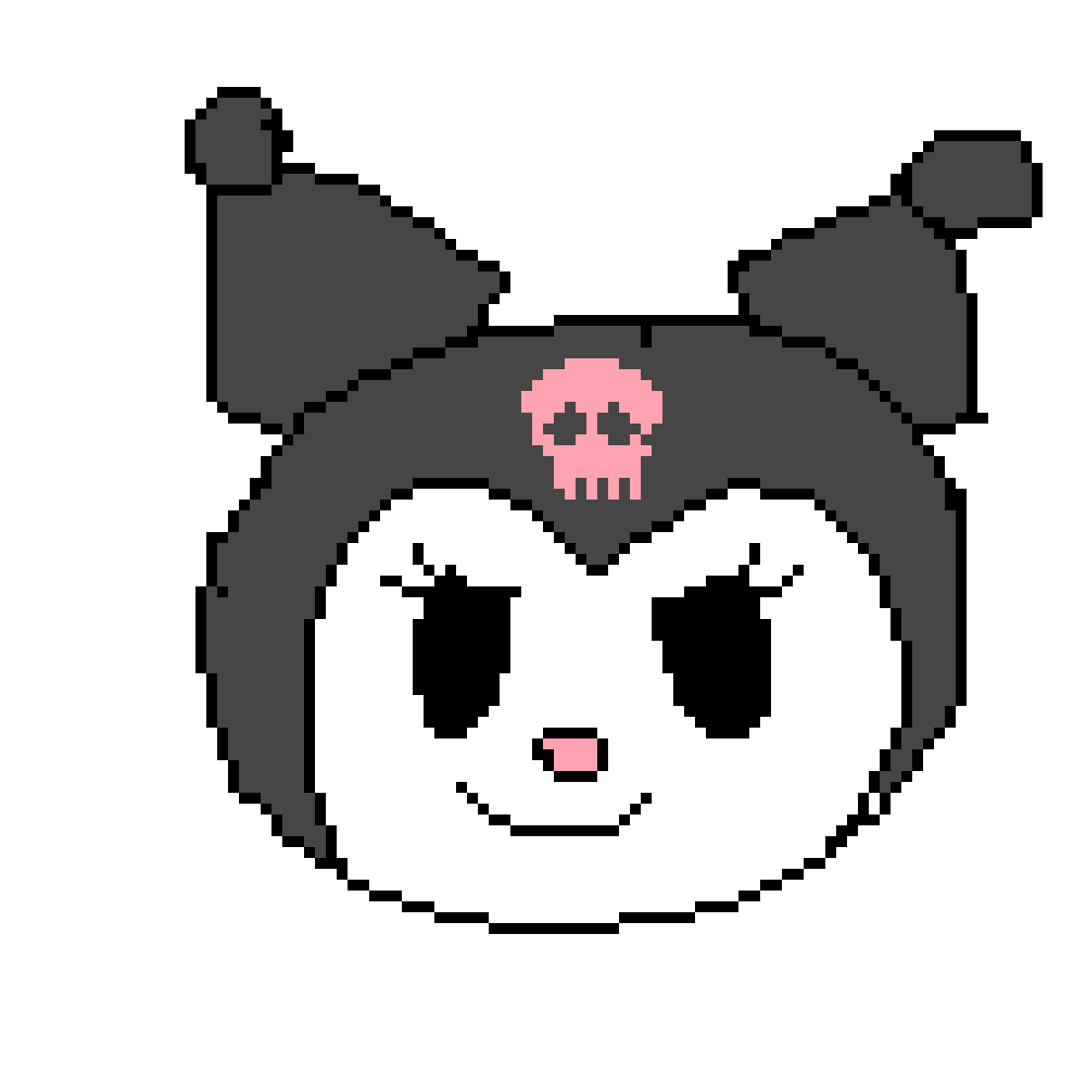 Kuromi Pixel Art by BreadlySteadly on DeviantArt