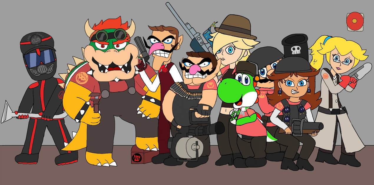 Partress Mario Team Fortress Mario by BreadlySteadly on DeviantArt