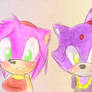 Amy and Blaze