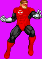 Red Lantern Hal Sprite edit