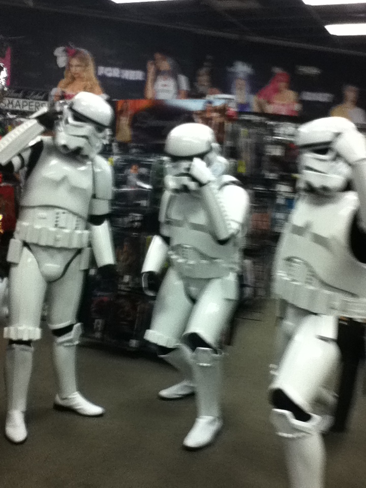 Storm Troopers being silly!