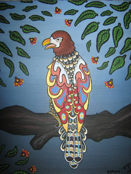 Aboriginal style eagle