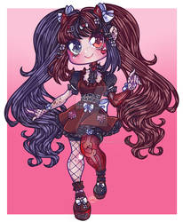 Chibi commission for Moniie