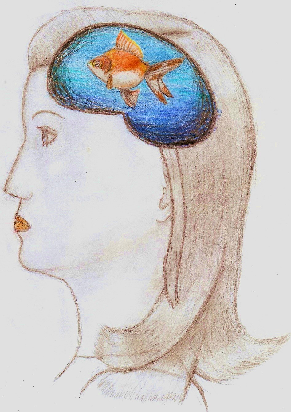 Brain Exploding Goldfish Goldfish Brain (Finished Version) by Waddle0471 on DeviantArt