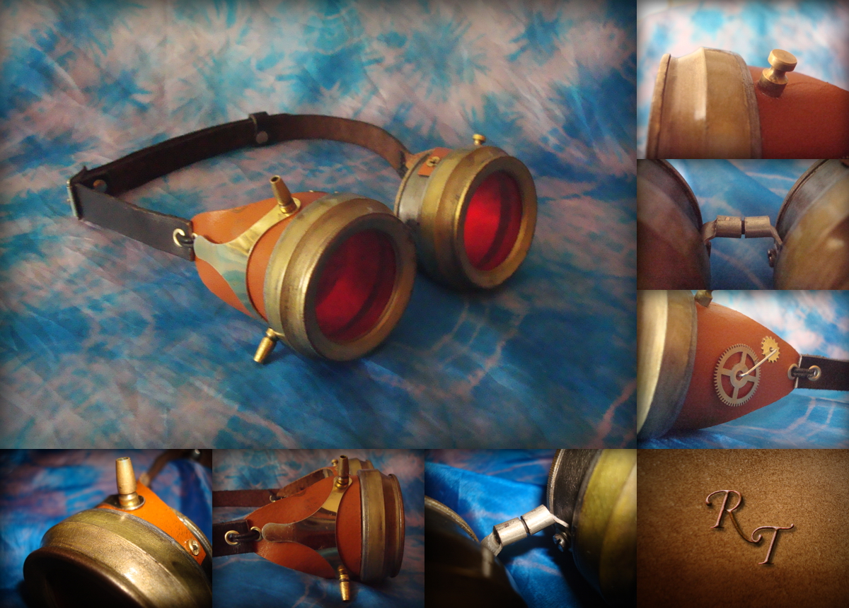 Steampunk Goggles, Variant I