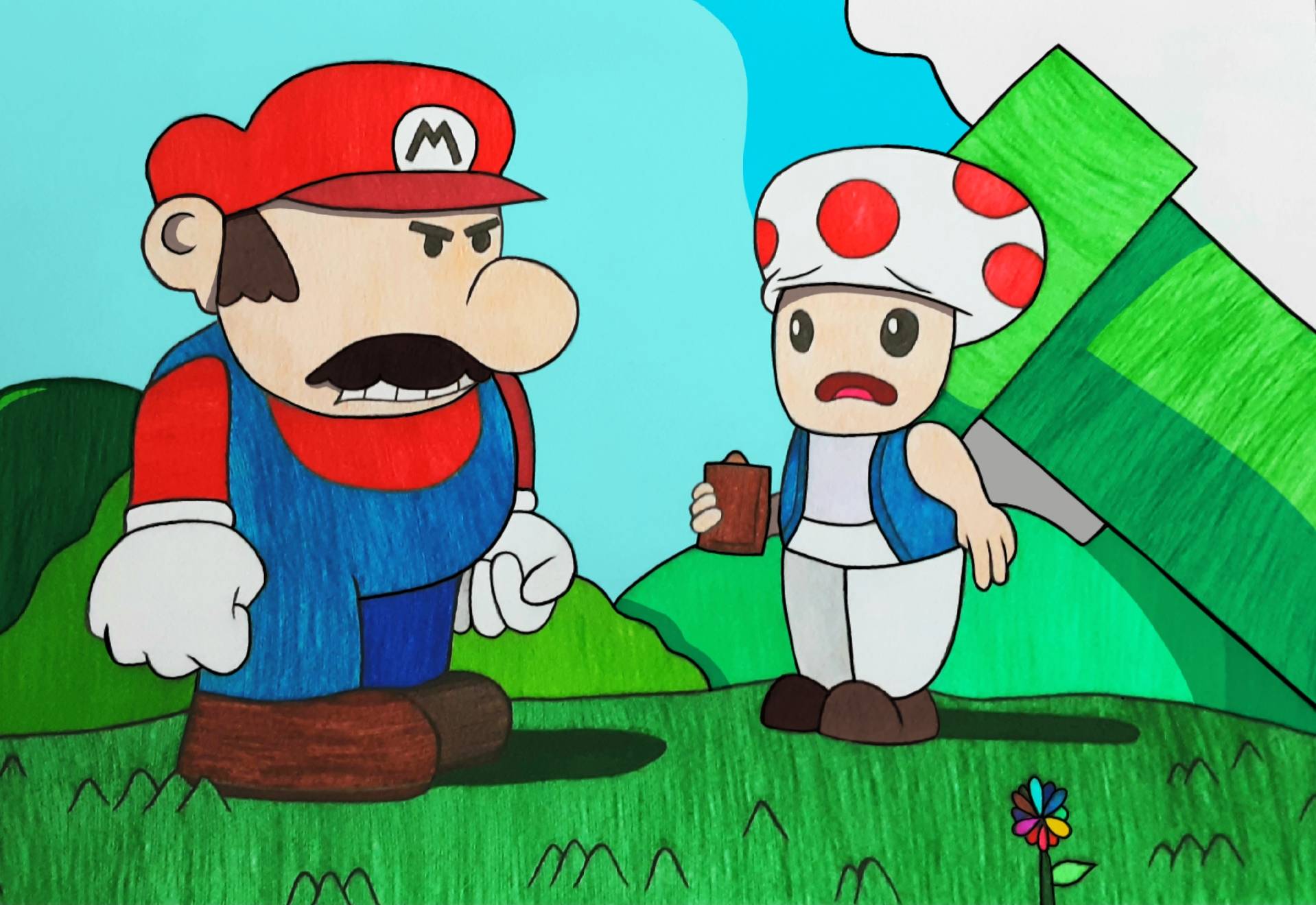 MAD MAD Mario Fanart By UltraArtist20 On DeviantArt mad-mad-mario-fanart-by-ultraartist20-on-deviantart
