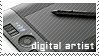 Digital artist stamp