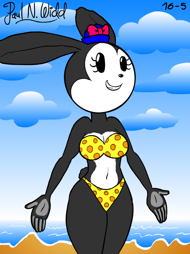 Ellie Rabbit Ellie Rabbit's Yellow-Polkadot-Bikini by paulwidd8 on DeviantArt